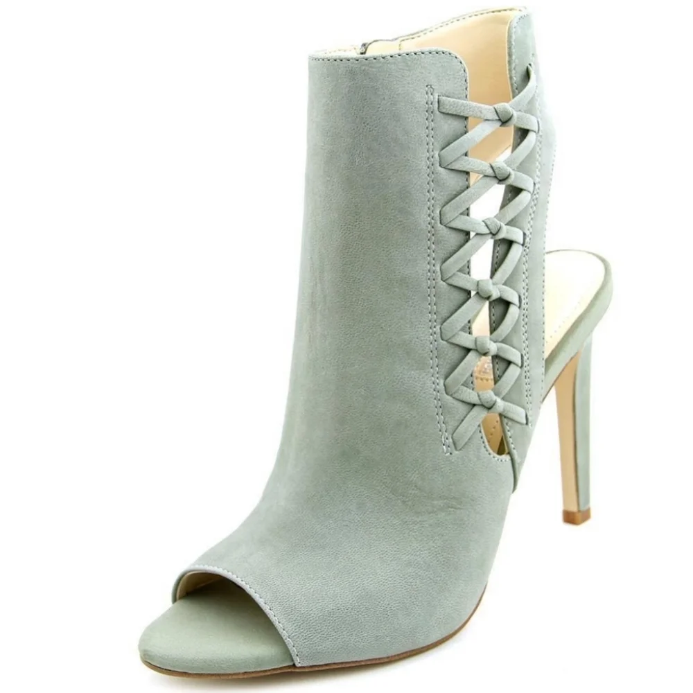 EUC BCBGeneration Size 9.5 Sage Green Cornelius Corset Boots!